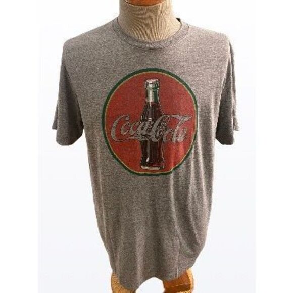 Coca-Cola T-Shirt made from  50% Recycled Materials/50% Cotton.  New Without Tag - Picture 1 of 4